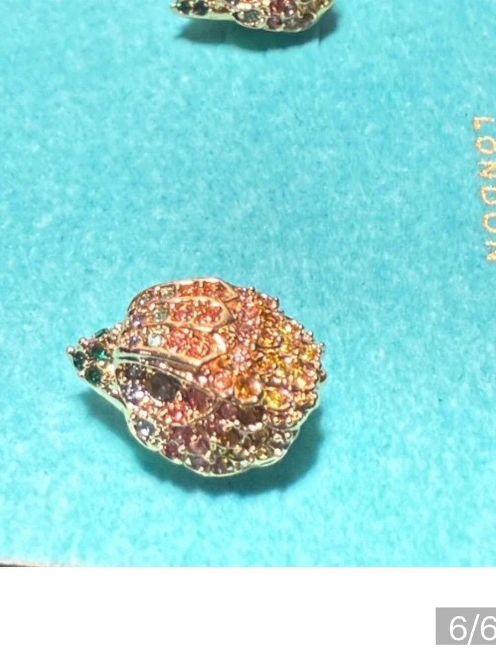 Kurt Geiger Rainbow Eagle Head Earrings Nwb $68 Retail - Picture 5 of 7